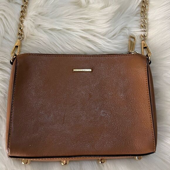 Rebecca Minkoff Brown Shoulder Bag Excellent Condition - Picture 1 of 8